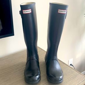 Black Hunter tall rainboots